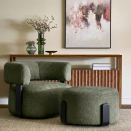 Pax Accent Chair - Forest Green - thumbnail 9
