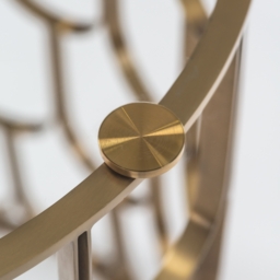 Pino 4-5 Brass Dining Table - thumbnail 5