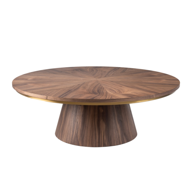 Brewster Walnut Coffee Table - image 1