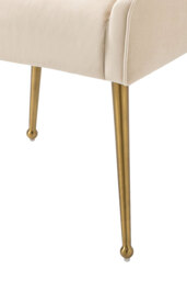 Capri Walnut Extending Dining Table and 6 Mason Chalk Chairs - thumbnail 8