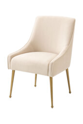 Capri Walnut Extending Dining Table and 6 Mason Chalk Chairs - thumbnail 5