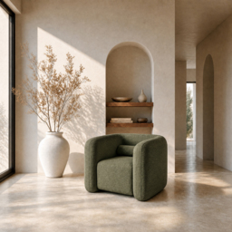 Munich Armchair - Forest Green - thumbnail 2