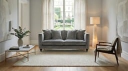 Ascot Three Seat Sofa – Dove Grey - thumbnail 2