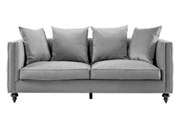 Ascot Three Seat Sofa – Dove Grey - thumbnail 1