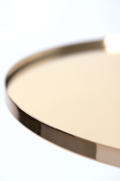 Panatella Brass Side Table - thumbnail 3