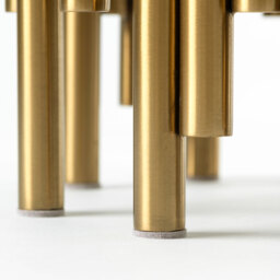 Rubell Brass Coffee Table - thumbnail 4