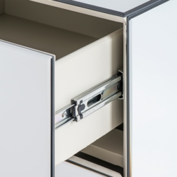 Harper Mirrored Side Table – Champagne Gold Details - thumbnail 6