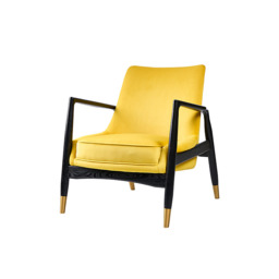 Porter Armchair Mustard - thumbnail 8