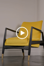 Porter Armchair Mustard - thumbnail 3