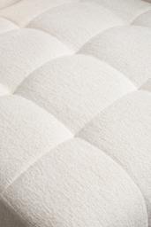 Essen 2 x Curved Corner Sofa Ivory Chenille - thumbnail 3