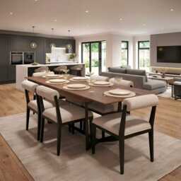 Finley Hidden Easy-Extend Dining Table - thumbnail 2