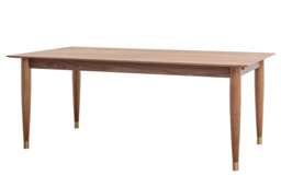 Como Walnut Extending Dining Table - thumbnail 6