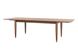 Como Walnut Extending Dining Table - thumbnail 5