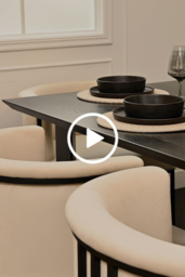 Rocco Black Dining Table - thumbnail 3