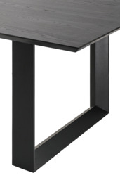 Rocco Black Dining Table - thumbnail 7