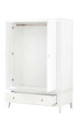 "Heidi White Wardrobe Brass/Silver " - thumbnail 7