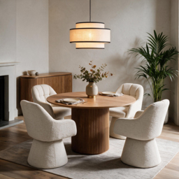 Orbit Dining Chair - Oatmeal - thumbnail 3