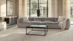 "Essen Four Seat Sofa – Dove Grey " - thumbnail 2