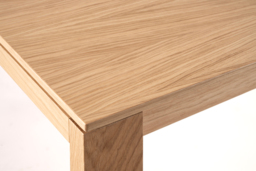 Corinna 6 Seat Dining Table Oak - thumbnail 5
