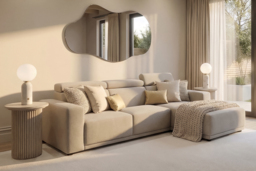 "Heather Right hand Corner Sofa - Taupe " - thumbnail 3