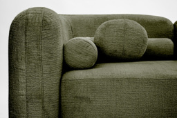 Munich Three Seat Sofa - Forest Green - thumbnail 5