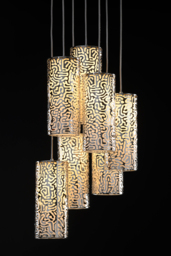 "Moray Seven Light Pendant Chrome " - thumbnail 3