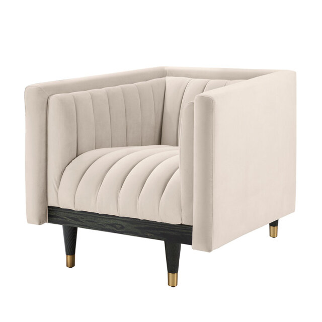 Metz Armchair - Chalk - image 1
