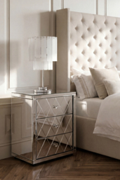 "Knightsbridge Mirrored Bedside Table " - thumbnail 2