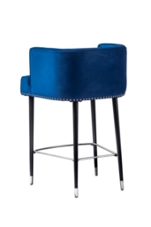 Carter Bar stool - Ink Blue - thumbnail 3