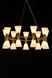 Camille Chandelier Brass - thumbnail 4