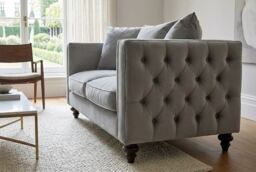 Ascot two Seat Sofa  – Dove Grey - thumbnail 7