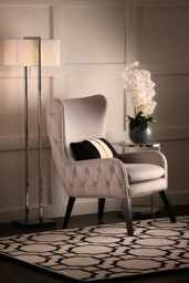 Ellington Silver Floor Light - thumbnail 5