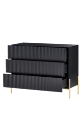 Lexington Black Chest of Drawers - thumbnail 4