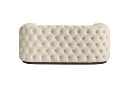 Frankfurt Two Seat Sofa – Chalk – Black Base - thumbnail 6