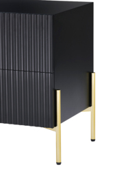 Lexington Black Bedside Table - thumbnail 5