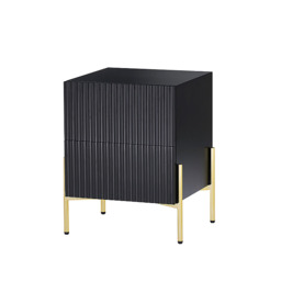 Lexington Black Bedside Table - thumbnail 4