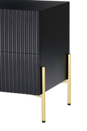 Lexington Black Bedside Table - thumbnail 9