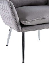 Watson Lounge Chair - Dove Grey - thumbnail 7
