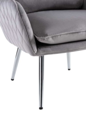 Watson Lounge Chair - Dove Grey - thumbnail 4