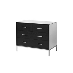 Trio Black Chest of Drawers - thumbnail 5