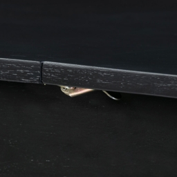 "Capri Black Extending Dining Table " - thumbnail 7