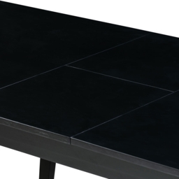 "Capri Black Extending Dining Table " - thumbnail 5