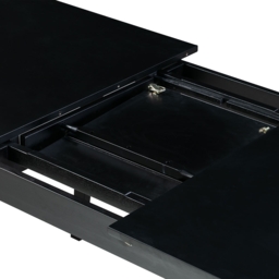 "Capri Black Extending Dining Table " - thumbnail 6