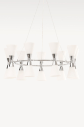 Camille Chandelier Chrome