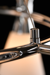Camille Chandelier Chrome - thumbnail 5