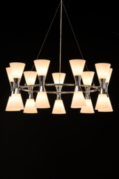Camille Chandelier Chrome - thumbnail 3