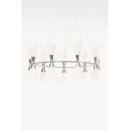 Camille Chandelier Chrome - thumbnail 7