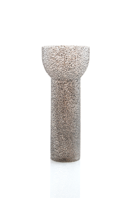 Large Speckled Glass Vase - image 1