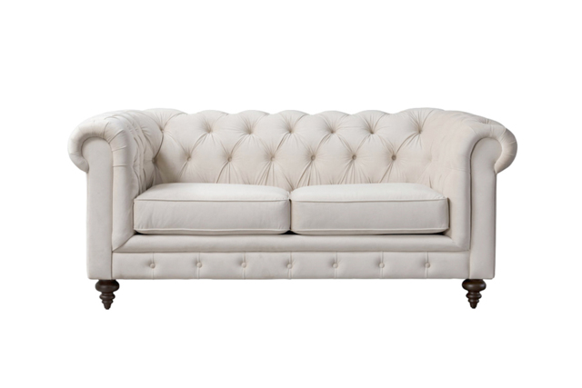 Monty Two Seat Sofa - Chalk - image 1