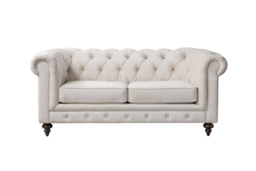 Monty Two Seat Sofa - Chalk